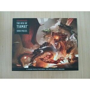 The Rise of Tiamat Dragon Puzzle (Dungeons & Dragons): 1000-Piece Jigsaw Puzzle